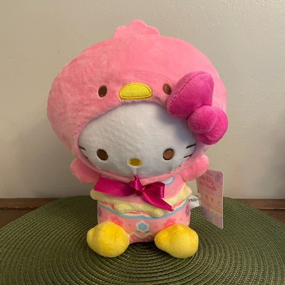 Hello Kitty Plush Easter Chick disguise